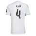 Maillot de foot Real Madrid David Alaba #4 Domicile vêtements 2025-26 Manches Courtes